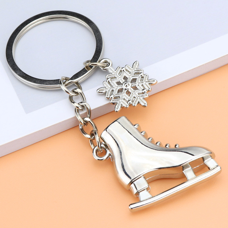 Metal Sports Game Skating Shoes Keychain Keyring Keyfob Netby