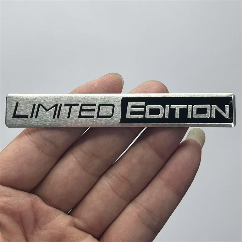 Aluminum Alloy Limited Edition Car Sticker Netby
