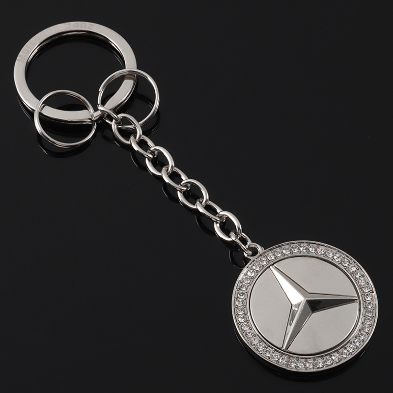 3D Metal Car Logo Keychain Keyring Keyfob for Audi VW Volkswagen Benz BMW Netby