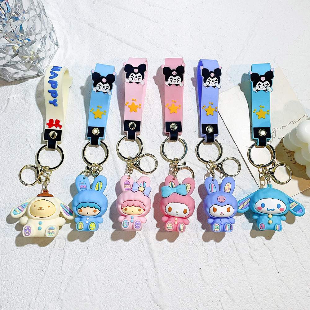 Animation Sakura Sanrio Keychain Keyring Netby
