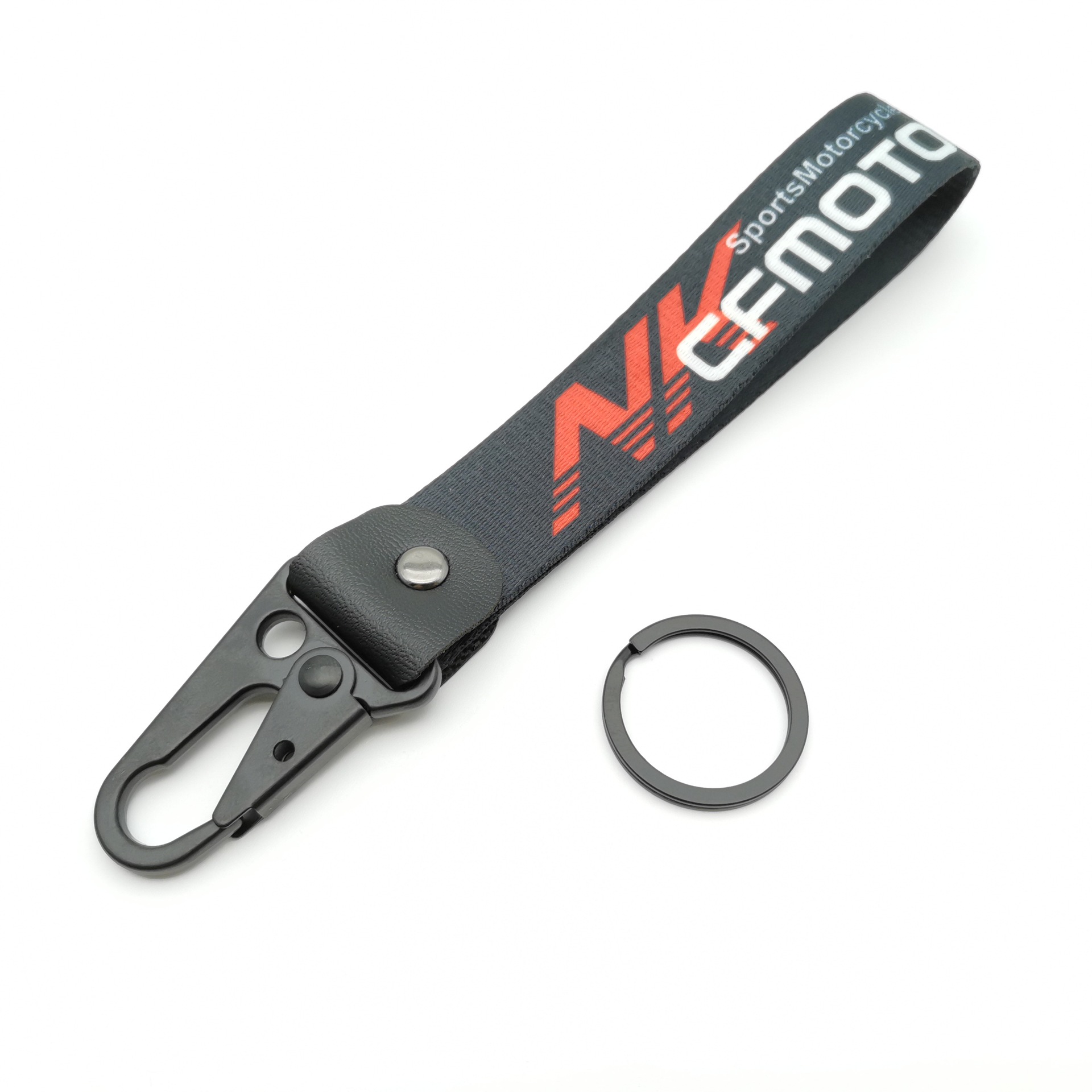 Motorbike Logo Emblem Bagde Eagle Buckle Wrist Strap Keychain Keyring Netby