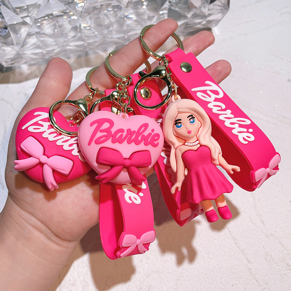 Animation Barbie Keychain Keyring Netby