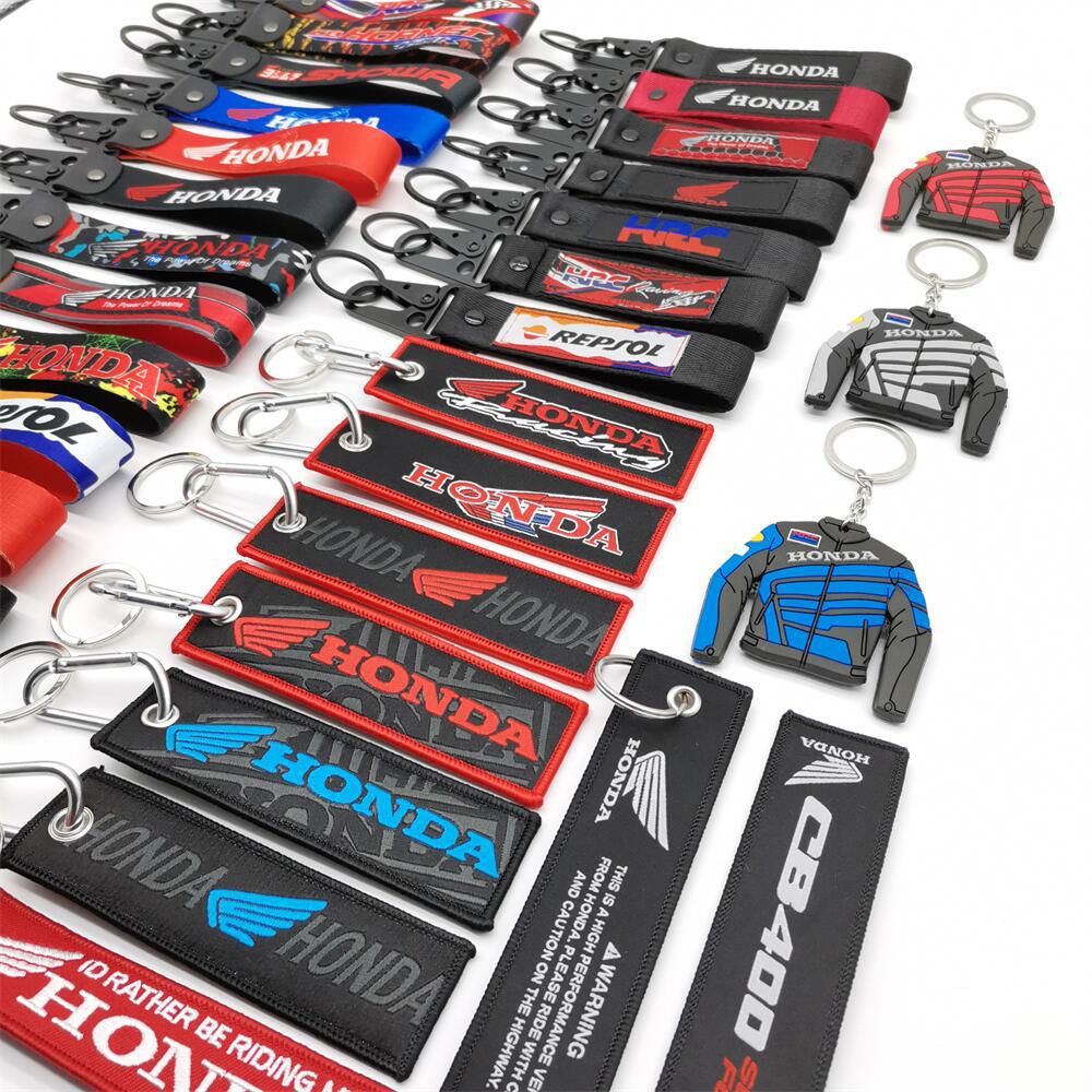 Honda Motorbike Keychain Keyring Keyfob Netby