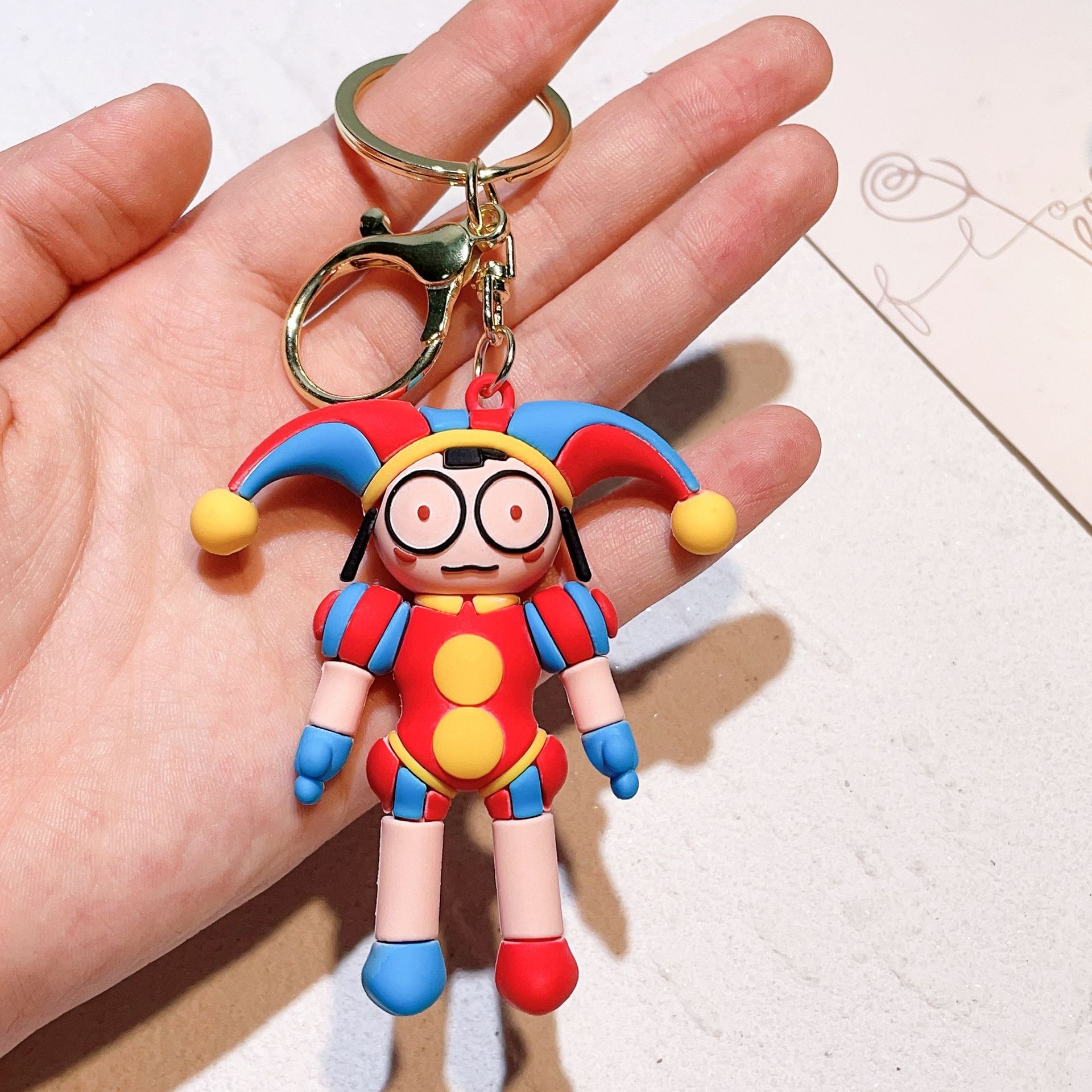 Animation The Amazing Digital Circus Keychain Keyring Netby