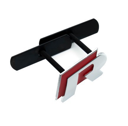 Metal R RLINE Car Grille Emblem Badge for Volkswagen VW Netby