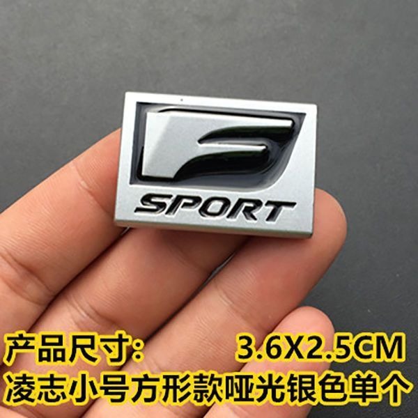 Metal LEXUS F SPORT Car Emblem Badge Netby