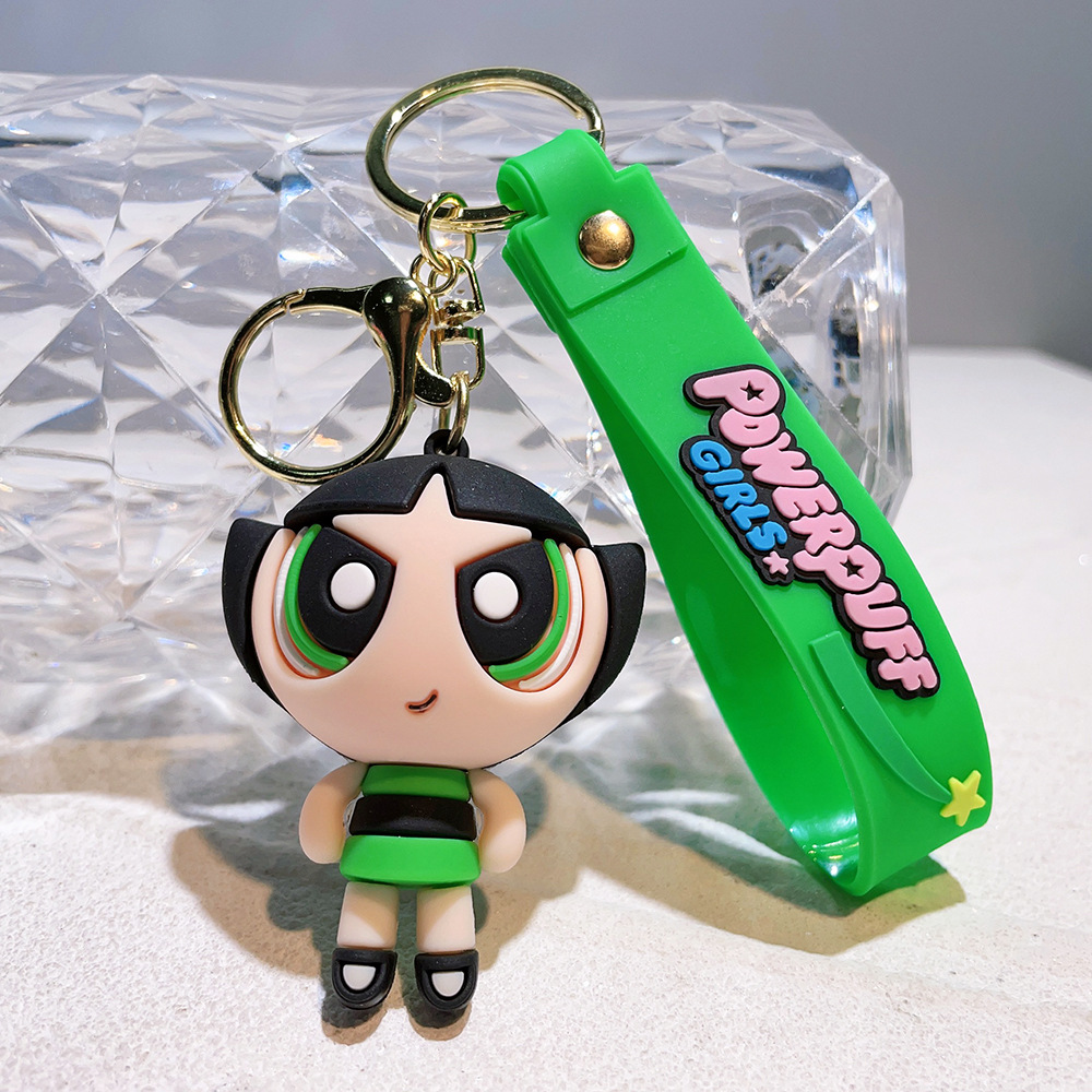 Animation The Powerpuff Girls Keychain Keyring Netby
