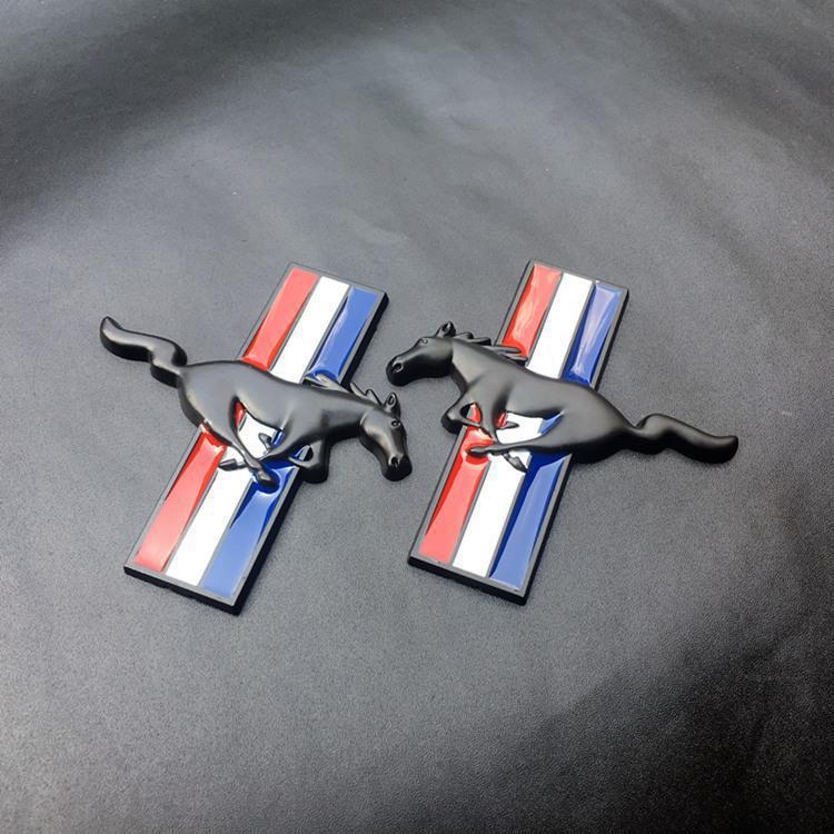 Metal Mustang Car Emblem Badge Netby