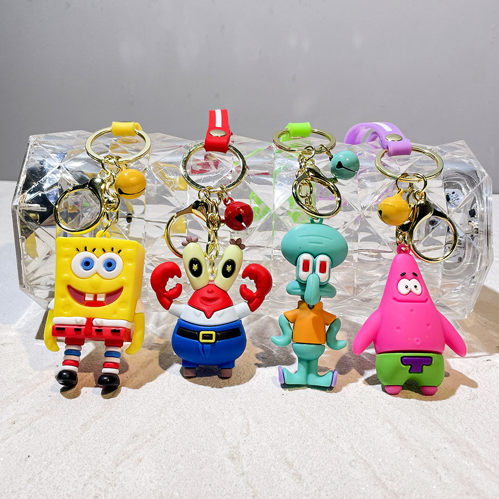 Animation Spongebob Keychain Keyring Netby