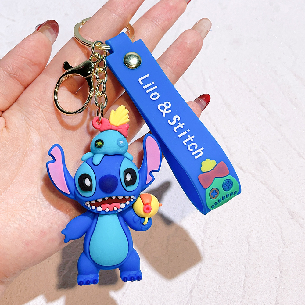 Animation Stitch Keychain Keyring Netby