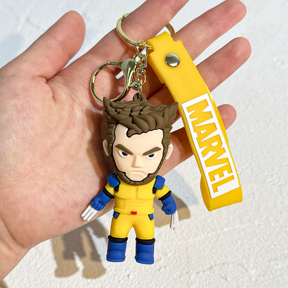 Movie Deadpool & Wolverin Keychain Keyring Netby