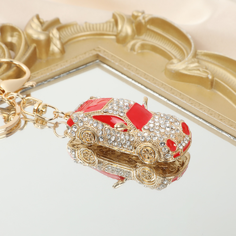 Rhinestone Car Model Keychain Keyring Netby