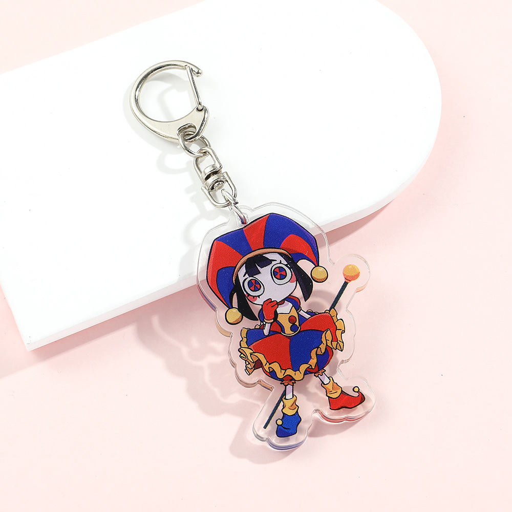 Animation The Amazing Digital Circus Keychain Keyring Netby