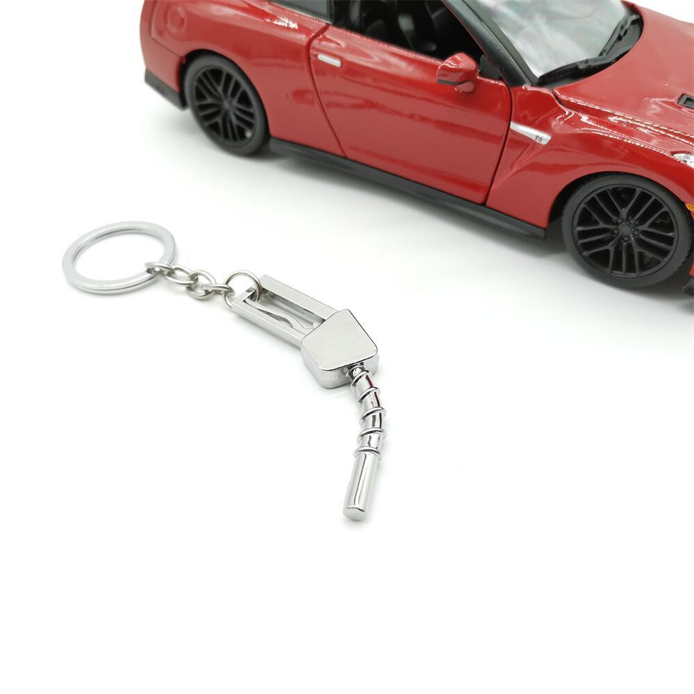 Metal Creative Oil Gun Car Keychain Keyring Keyfob Netby