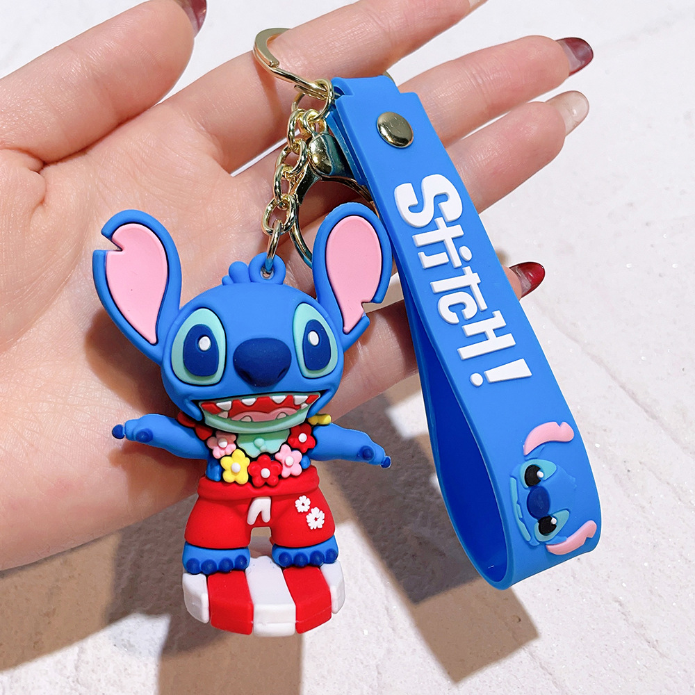 Animation Stitch Keychain Keyring Netby