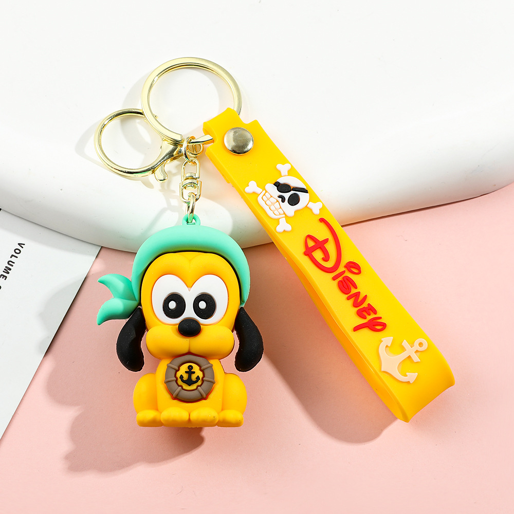 Rubber Stitch Animation Keychain Keyring Netby