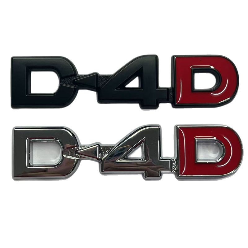D4D Car Emblem Badge for TOYOTA Netby