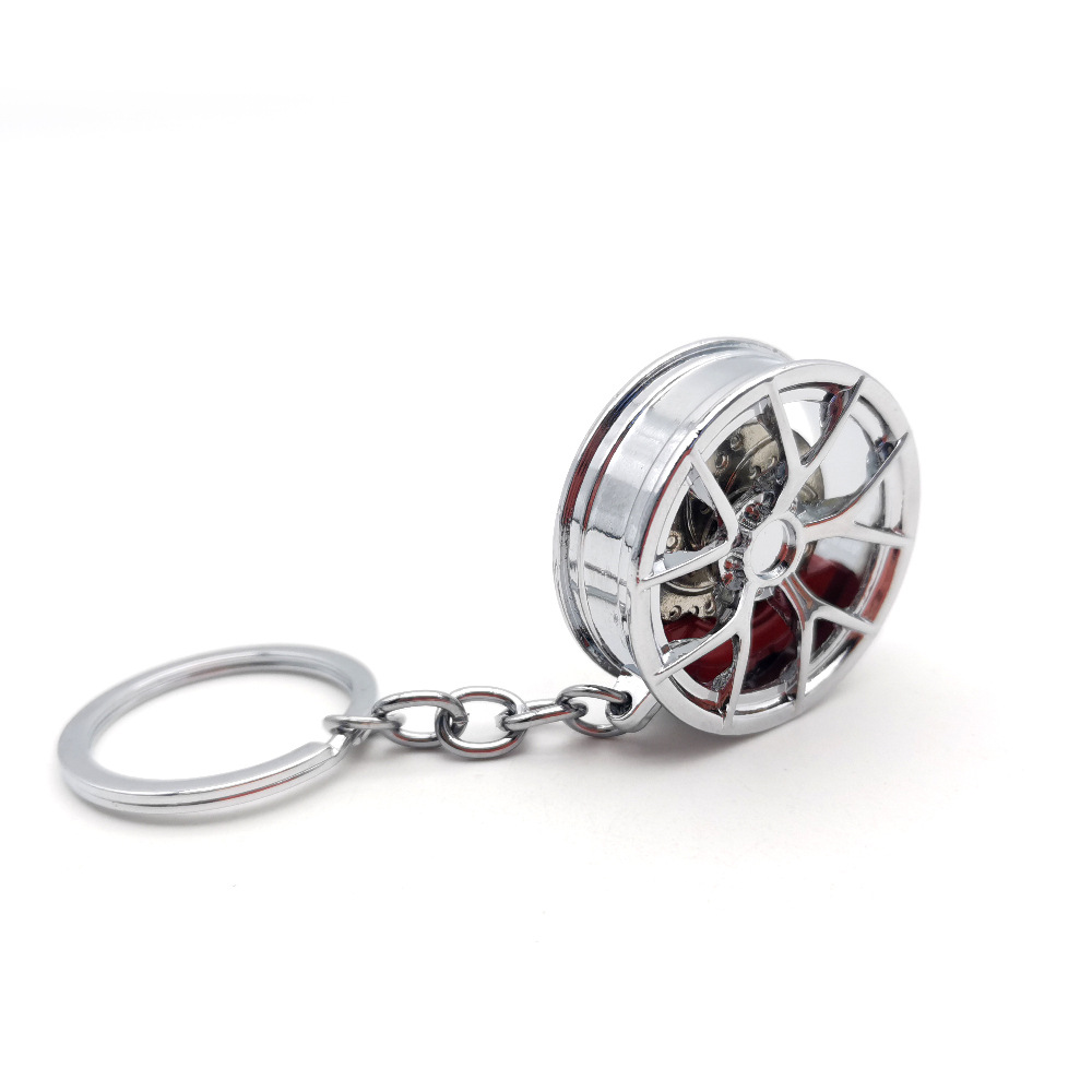 BBS Creative Metal Car Wheel Keychain Keyring Keyfob with Brake Netby