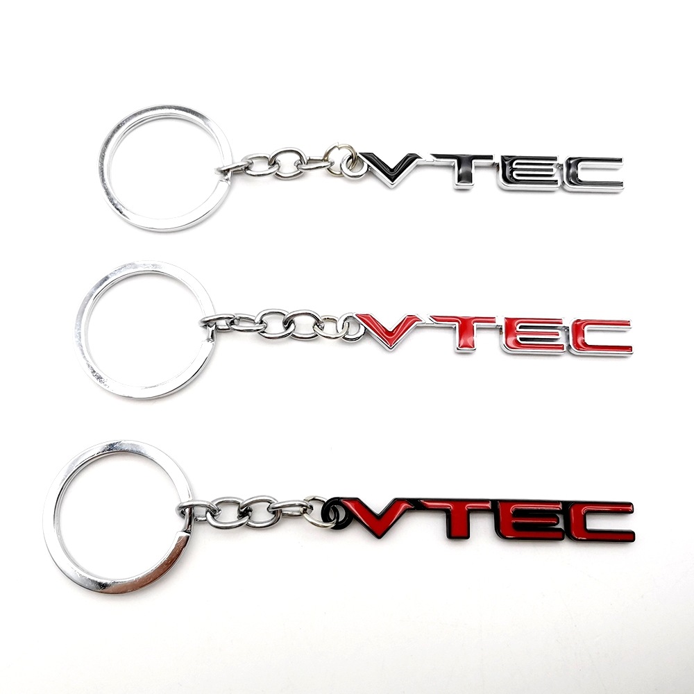Metal Honda VTEC Car Keychain Keyring Keyfob Netby