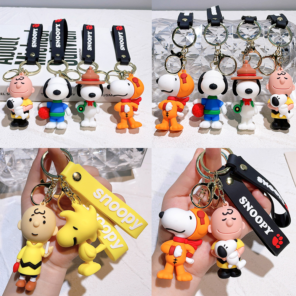 Animation Snoopy Keychain Keyring Netby