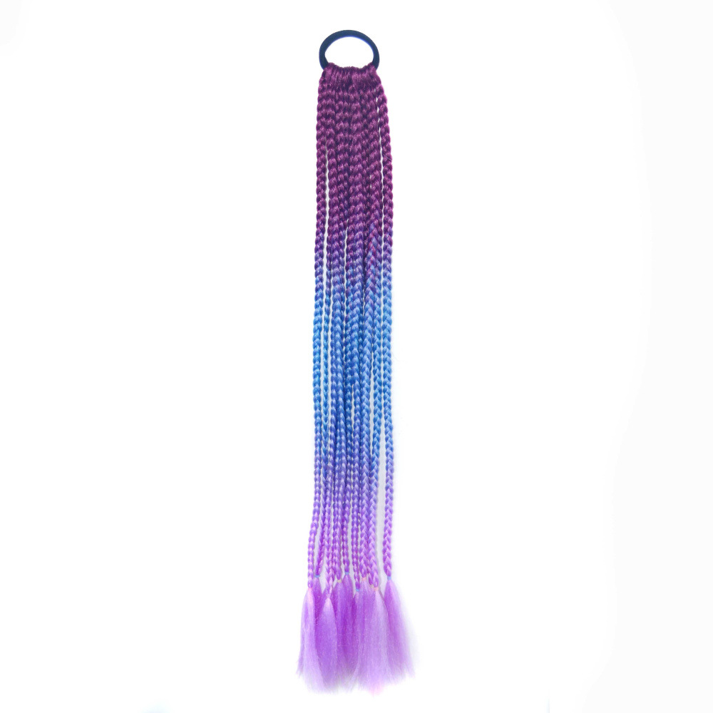 60cm Synthetic Braided Ponytail High Temperature Fiber WIGLTD