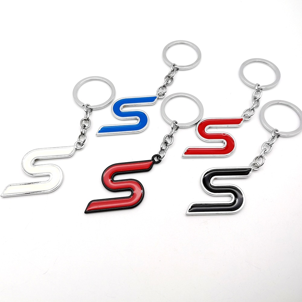 Metal Ford Mondeo Focus S Car Keychain Keyring Keyfob Netby