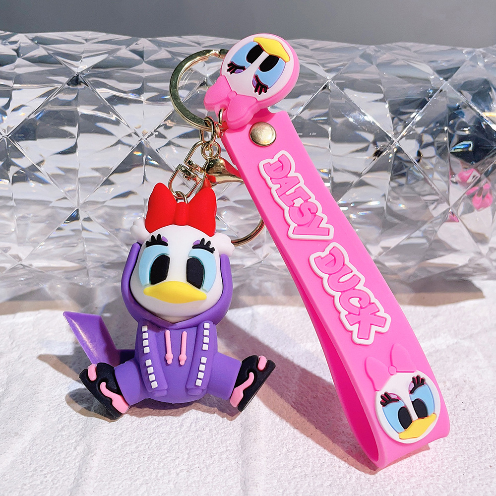 Animation Mickey Mouse Minnie Keychain Keyring Netby