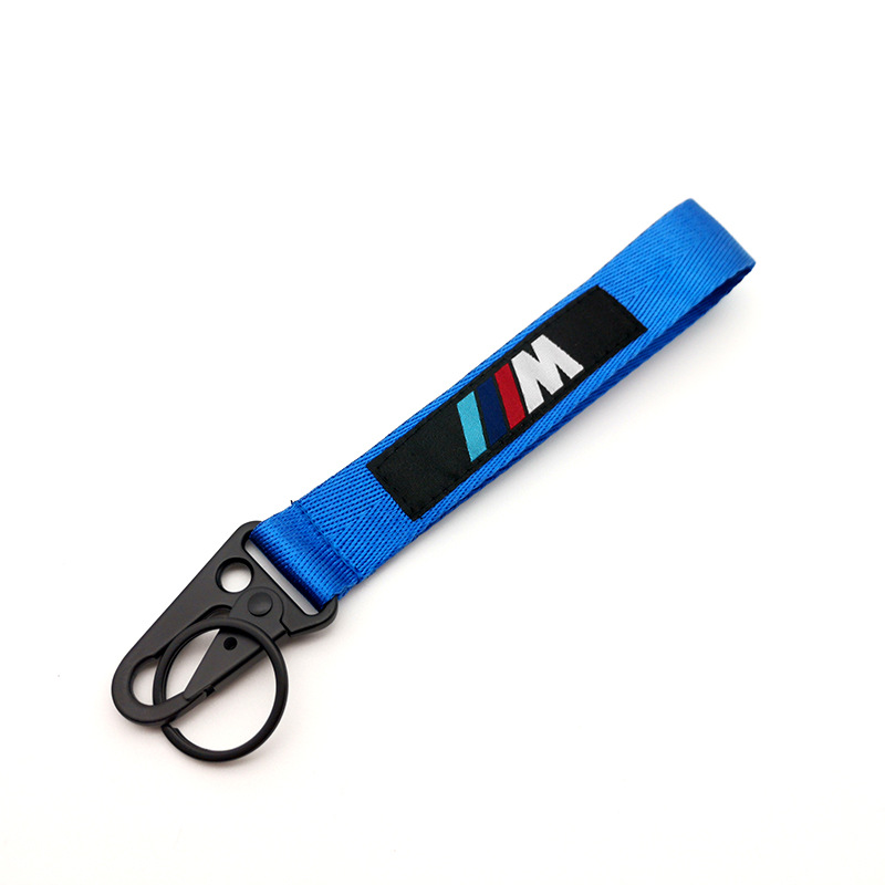 BMW M Power Performane Lanyard Wrist Strap Keyring Keychain Keyfob Netby