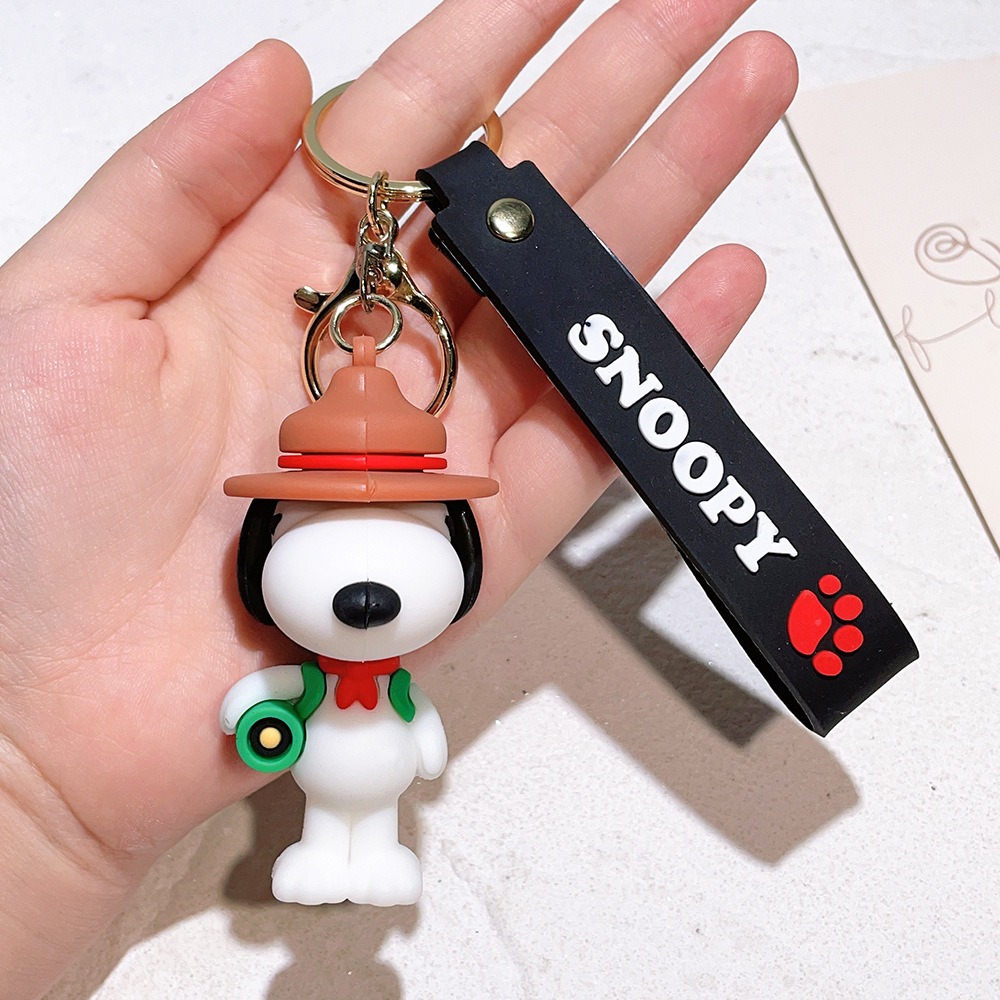 Animation Snoopy Keychain Keyring Netby