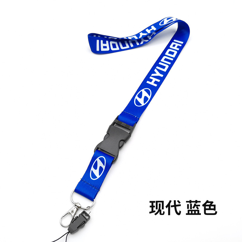 Car Logo Lanyard for BMW TOYOTA VOLKSWAGEN CHEVROLET NISSAN HONDA SKODA OPEL PORSCHE FORD HYUNDAI Netby