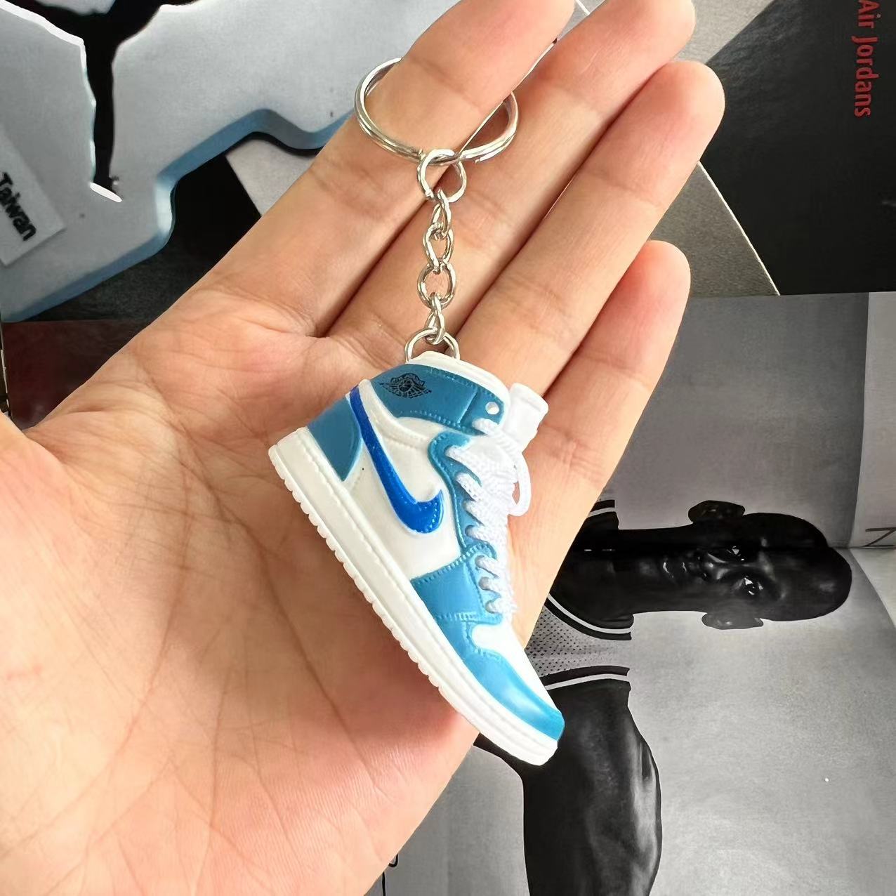 ABS Nike Air AJ Shoe Model Keychain Keyring Sports Game Netby