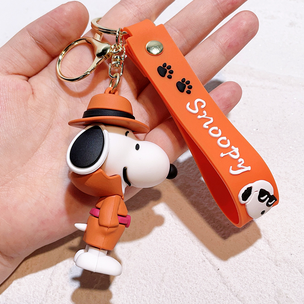Animation Snoopy Keychain Keyring Netby