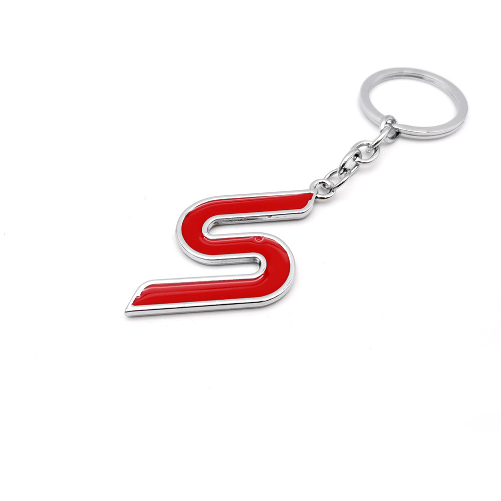 Metal Ford Mondeo Focus S Car Keychain Keyring Keyfob Netby