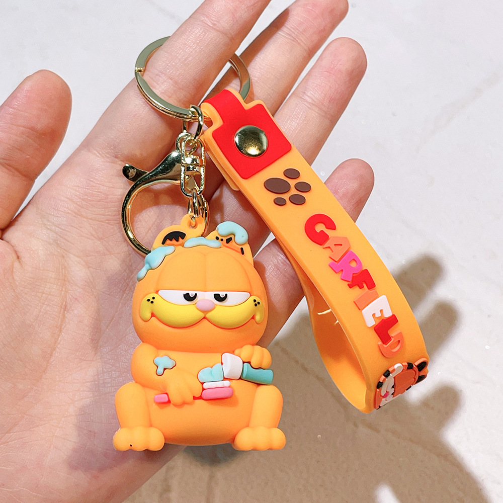 Animation Garfield Keychain Keyring Netby