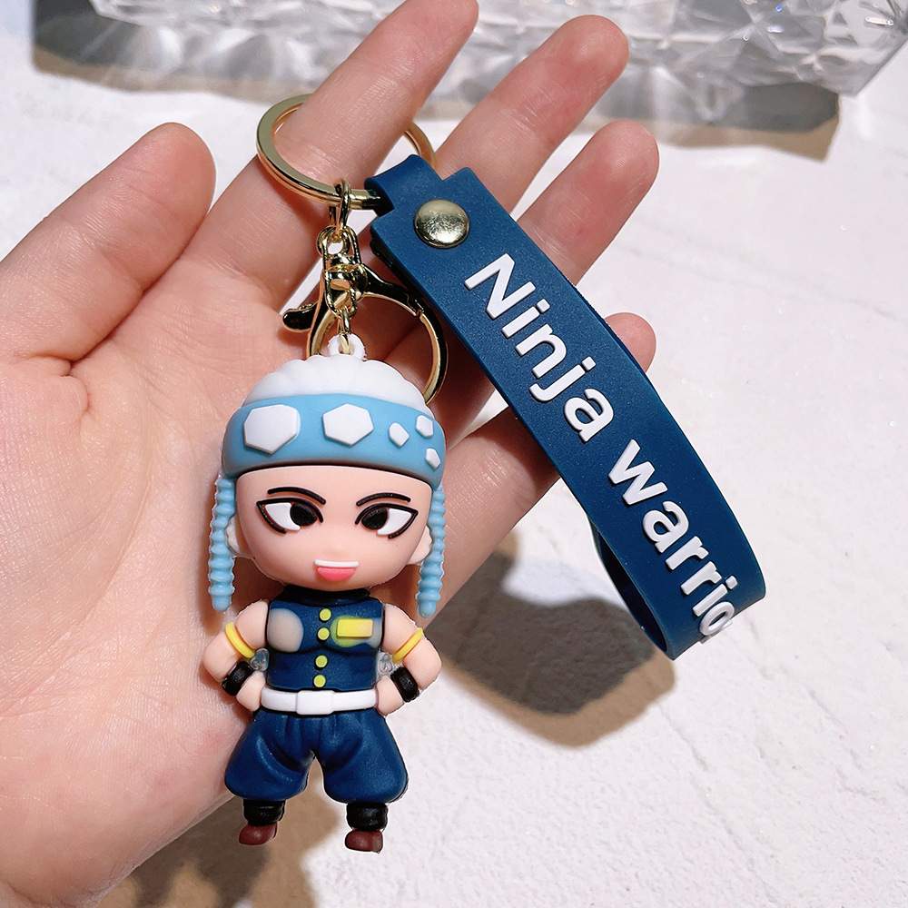PVC Animation Demon Slayer Keychain Keyring Netby