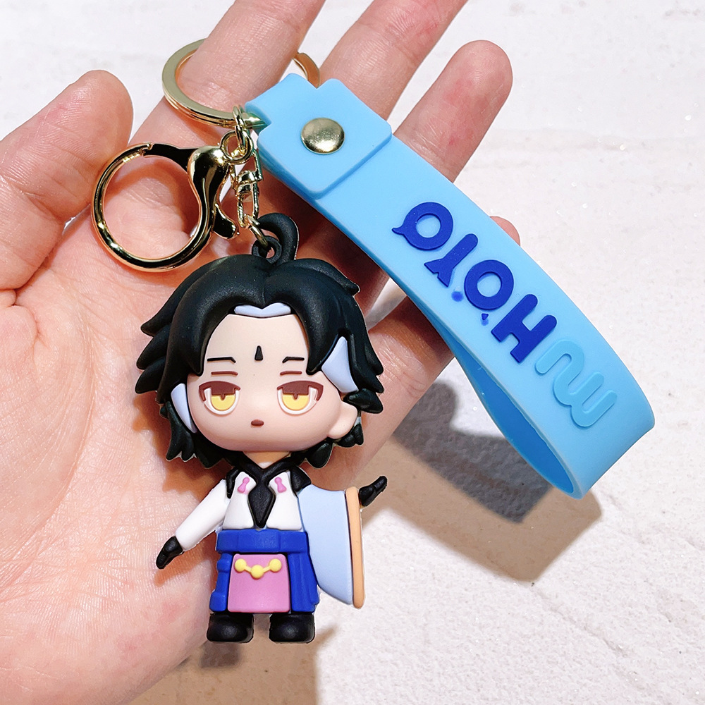 PVC Video Game GENSHIN IMPACT Keychain Keyring Netby
