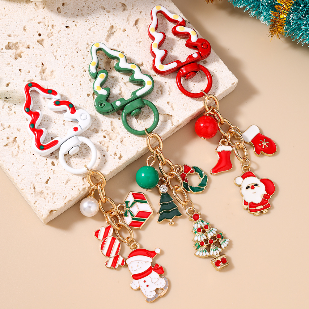 Tree Festival Christmas Keychain Keyring Netby