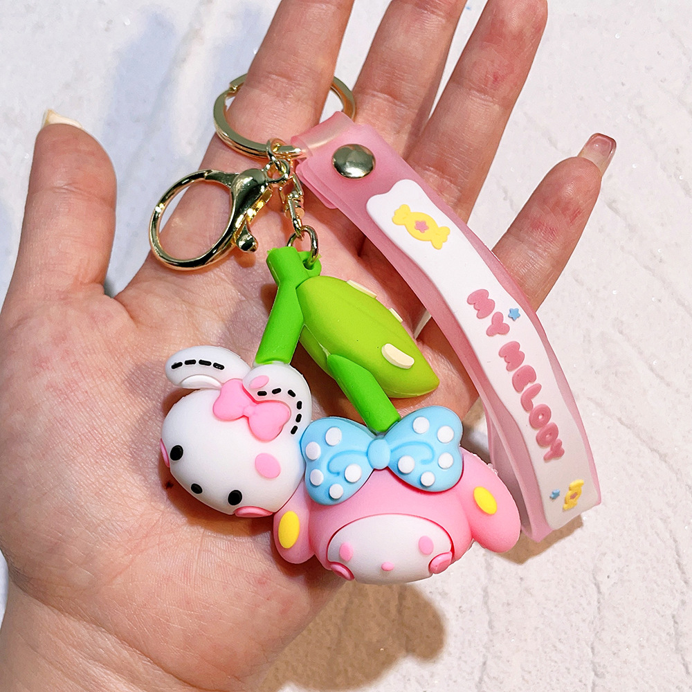 Animation Sakura Sanrio Hello Kitty Keychain Keyring Netby
