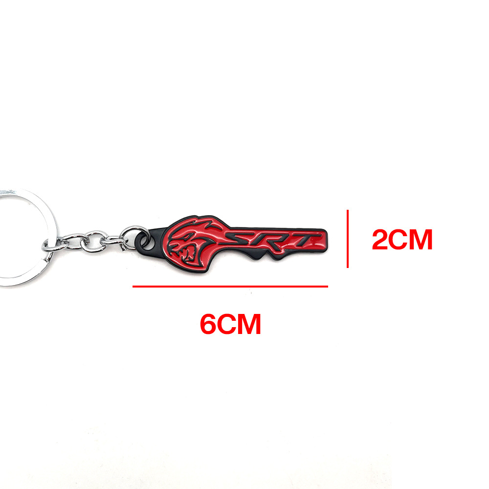Metal Car Keychain Keyring Keyfob for SRT Dodge Chrysler JEEP Grand Cherokee Netby