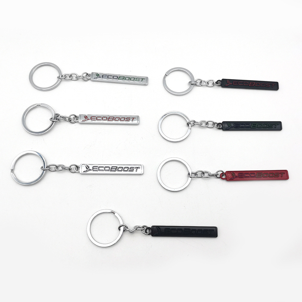 Metal Car Keyring Keychain Keyfob for Ford ECOBOOST Net