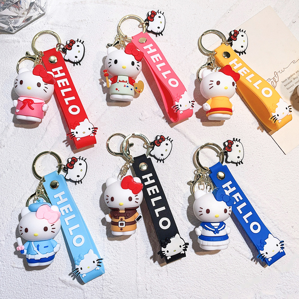 Animation Hello Kitty Keychain Keyring Netby