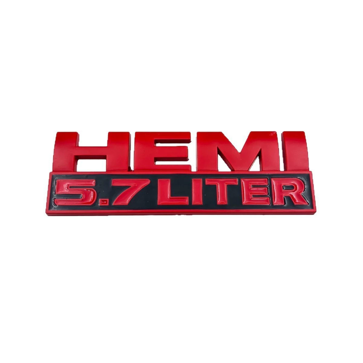 11.9*4cm Metal Car Emblem  Badge for Dodge RAM 1500 2500 HEMI 5.7L Netby