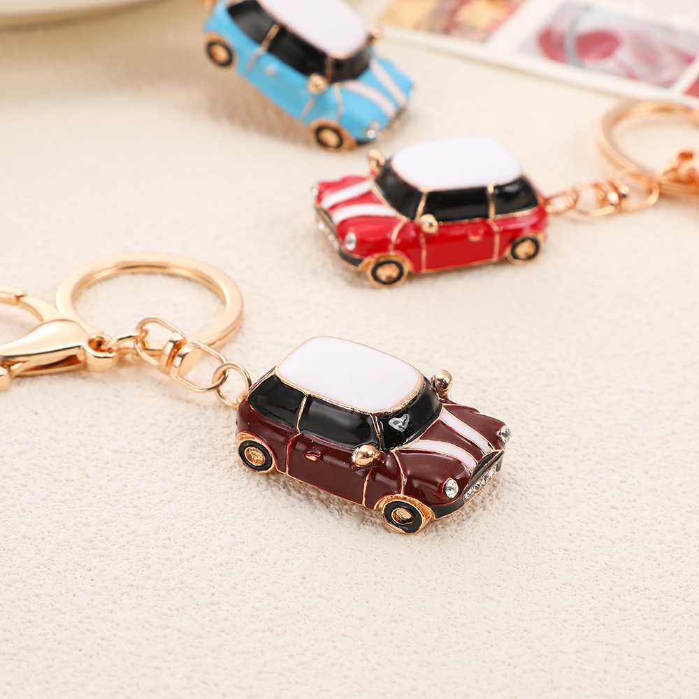 Mini Cooper Little Car Model Keychain Keyring Netby