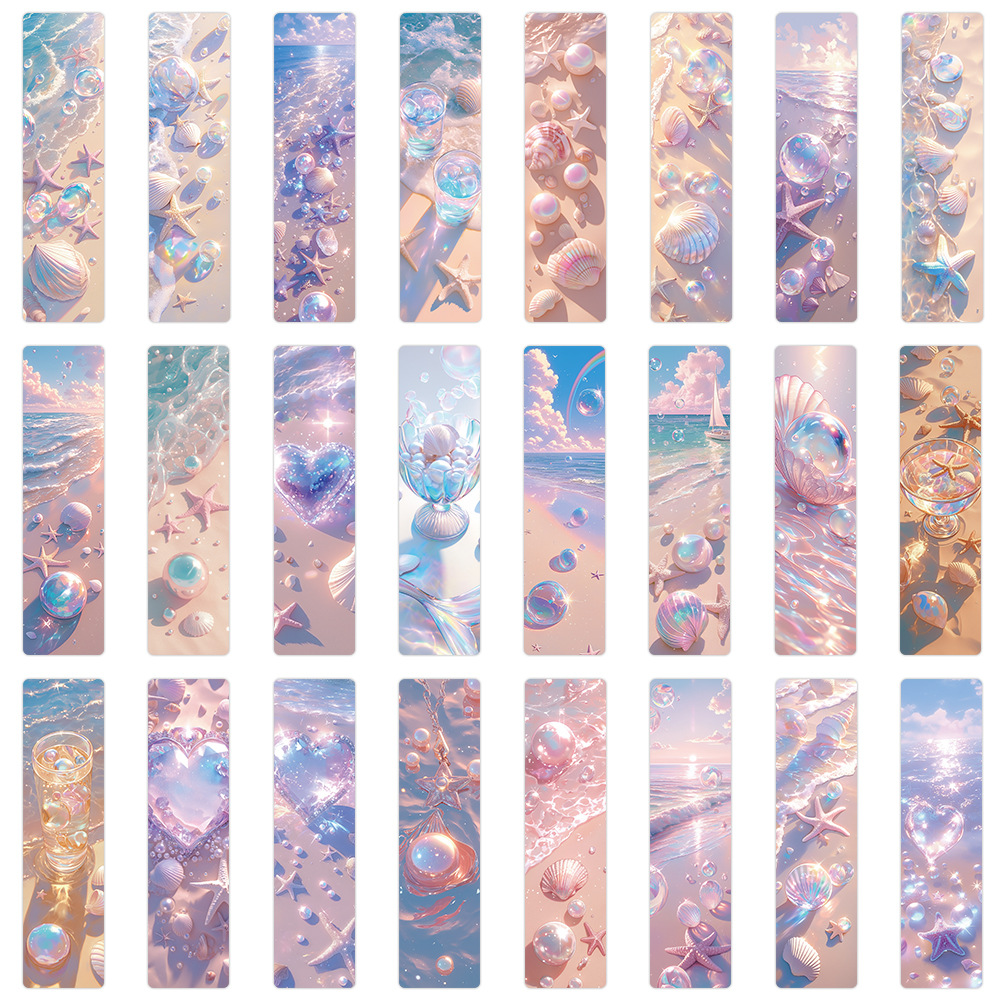 24pcs/pack Cute Creative Paper Bookmarks Netby