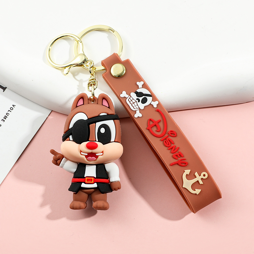 Rubber Stitch Animation Keychain Keyring Netby