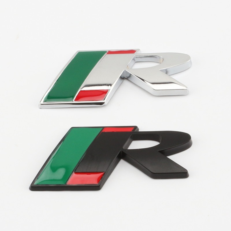 Metal R Car Emblem Badge for Jaguar Netby