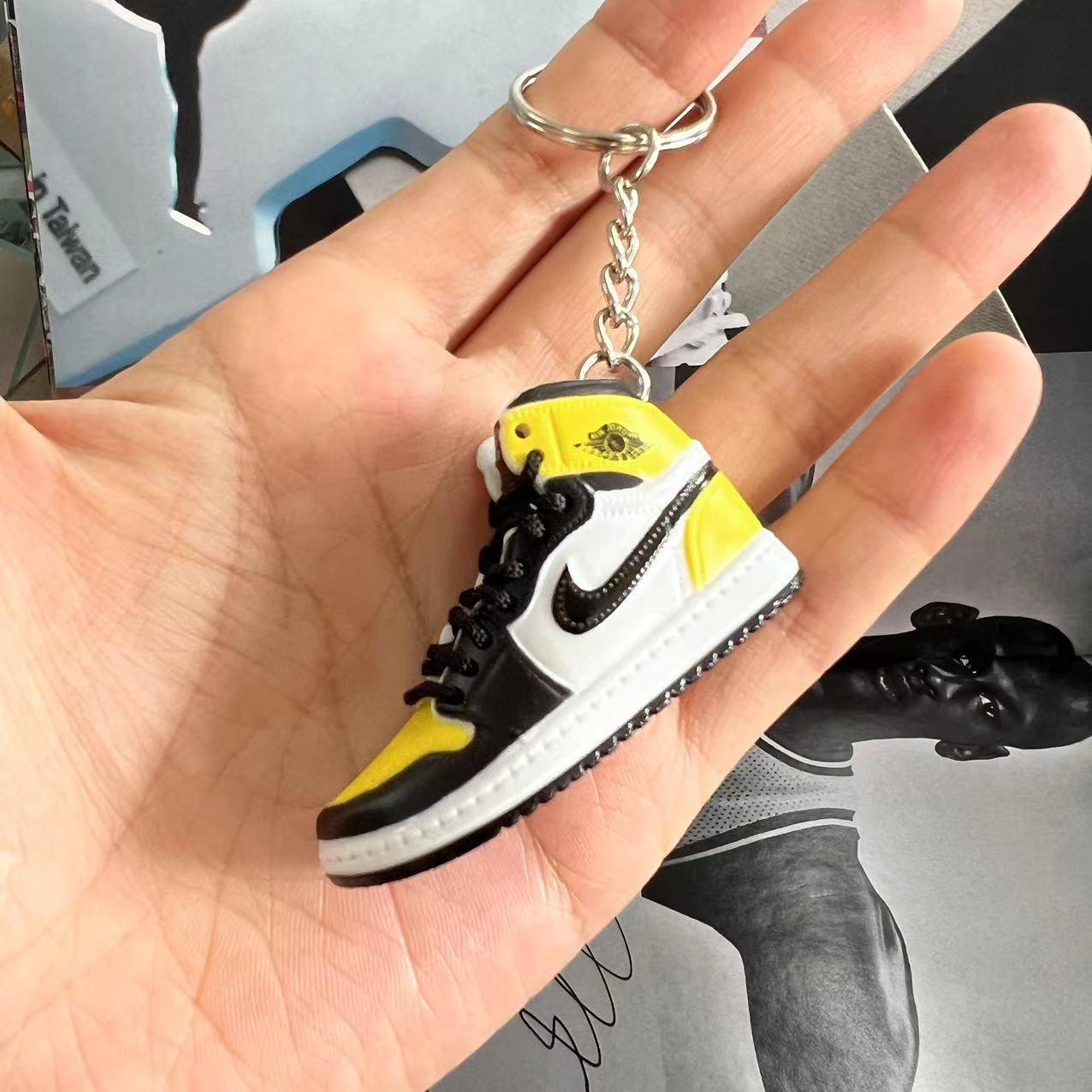 ABS Nike Air AJ Shoe Model Keychain Keyring Sports Game Netby