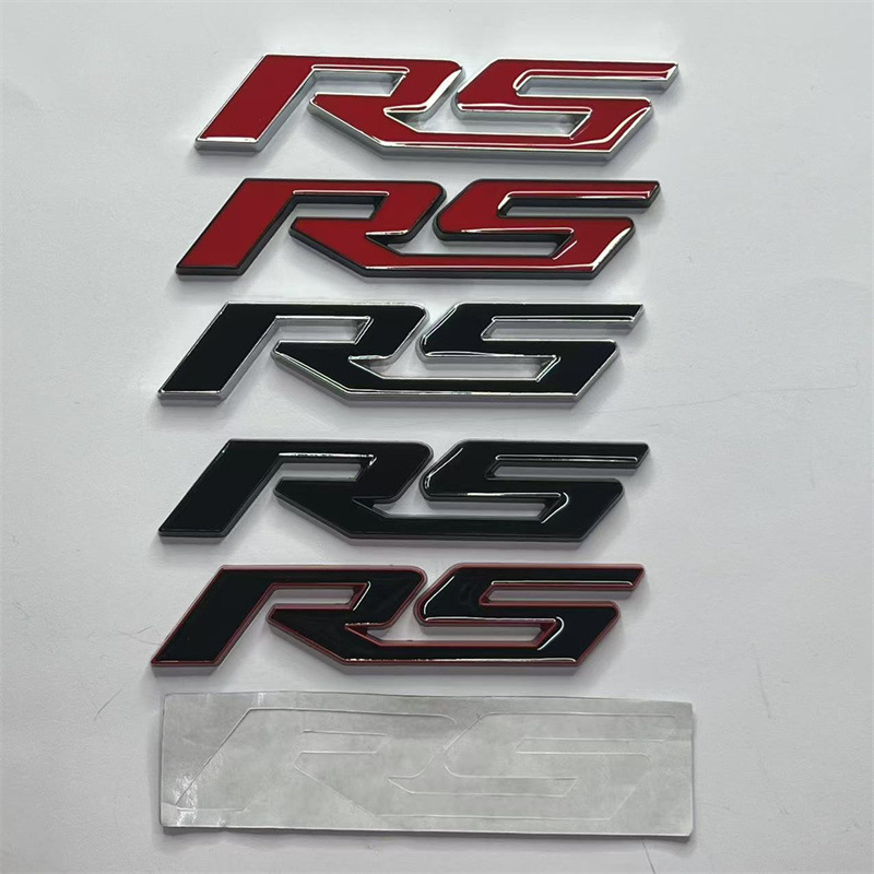 Metal RS Car Emblem Badge for Chevrolet Netby