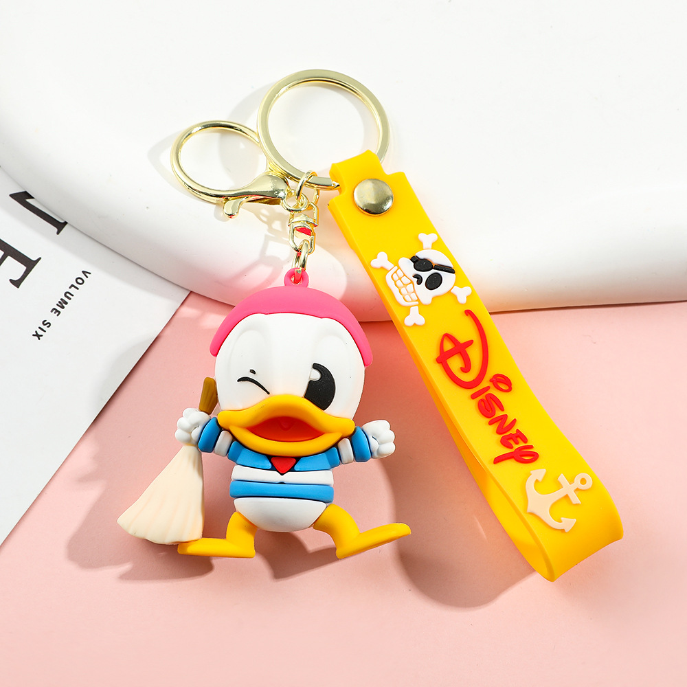 Rubber Stitch Animation Keychain Keyring Netby