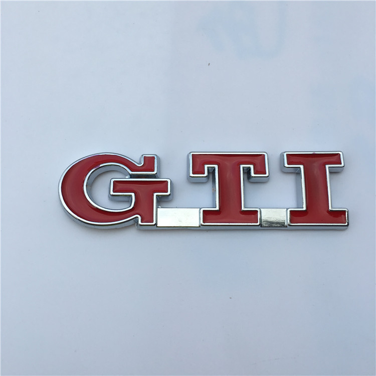 Metal GTI GTI Car Emblem Badge for VW VOLKSWAGEN Grille Netby